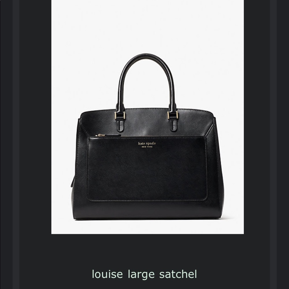 Great condition Kate Spade Louise black satchel
